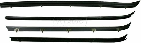 نافذة الباب الأمامي تشغيل Sweep Felts Weatherstrip Seals مجموعة من أجل GMC لـ Jimmy لـ C3500 لـ K/R/V 2500/1500 Suburban لـ K/R/V 3500/2500/1500 Truck KG1008A-8 1AWSS001444444 in Saudi Arabia