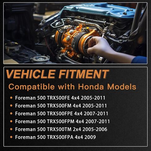 30500-HP0-A71 Ignition Coil and Spark Plug Compatible with 2005-2011 Honda Foreman 500 TRX 500 FE FM FPE FPM 30700-MBN-671 in Saudi Arabia
