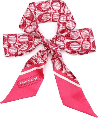 Coach TEXTURED SIGNATURE C PRINTED SILK SKINNY in Kuwait
