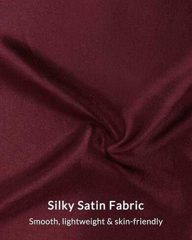 Satin Head Scarf for Women – 2 Pack 35 Inches Square Scarf, Sleeping Hair Wrap Bandana in Kuwait