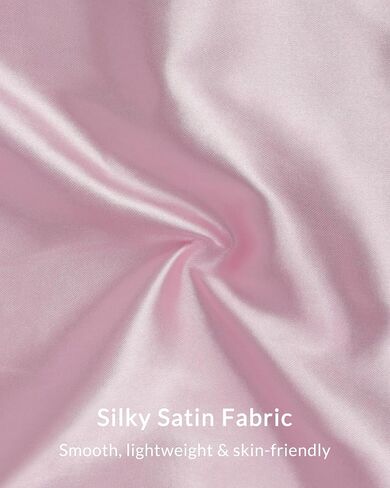 Satin Head Scarf for Women – 2 Pack 35 Inches Square Scarf, Sleeping Hair Wrap Bandana in Kuwait