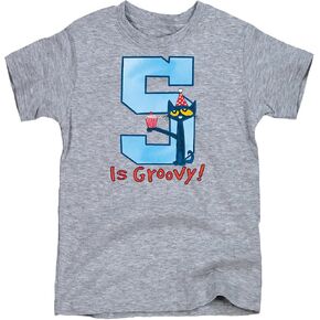 Pete the Cat 5Th Birthday Boys - Youth Short Sleeve Tee in Saudi Arabia