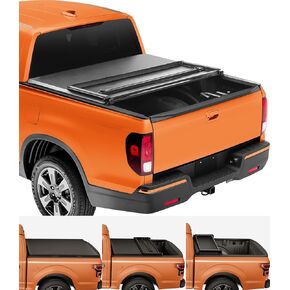 TIPTOP Soft Tri-Fold Tonneau Cover Truck Bed for 2017-2025 Honda Ridgeline with 5'4" Bed (64") | TPX3 | in Kuwait