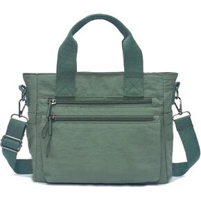 Small Nylon Tote Bag for Women Lightweight Crossbody Tote Handbag with Long Strap for Daily, Work, College & Travel in Kuwait