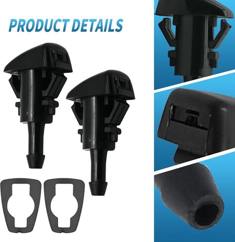 2PCS 86636FG051 86636FG050-2 الأمامي الزجاج الأمامي لفوهة الفواس in Saudi Arabia