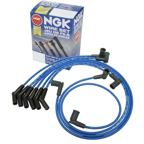 NGK Spark Plug Wire Set compatible with Ford Mustang 3.8L 3.9L V6 2001-2004 in Saudi Arabia