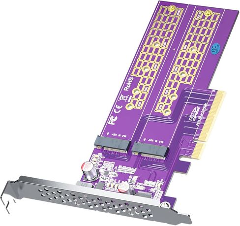 ipolex PCIe 3.0 to NVMe (1) M.2 Adapter for M.2 (M Key) SSD, X4 in Saudi Arabia