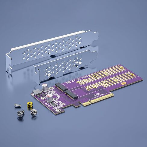 ipolex PCIe 3.0 to NVMe (1) M.2 Adapter for M.2 (M Key) SSD, X4 in Saudi Arabia