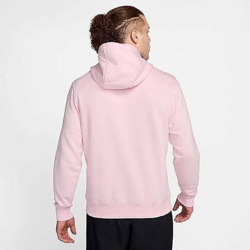 Nike Men's NSW Club Po BB Hoodie - Pink Foam (XX-Large) in Saudi Arabia