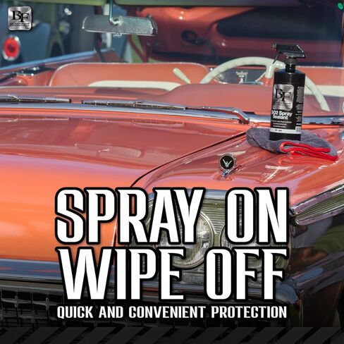 Blackfire SiO2 Spray Sealant BF-380 - Quick Spray-On, Wipe-Off Protection, Repels Water & Contaminants, Easy Paint Sealant, 32 Oz. in Kuwait