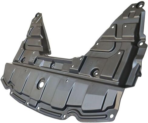محرك OKJHFD Lower Under Under Cover Splash Shield Front for Nissan for Rogue S/SL/SV 2014-2019 & SL Hybrid/SV Hybrid 2017-2019 Black Plastic Mat 758924BA0A EAO-118470 in Saudi Arabia
