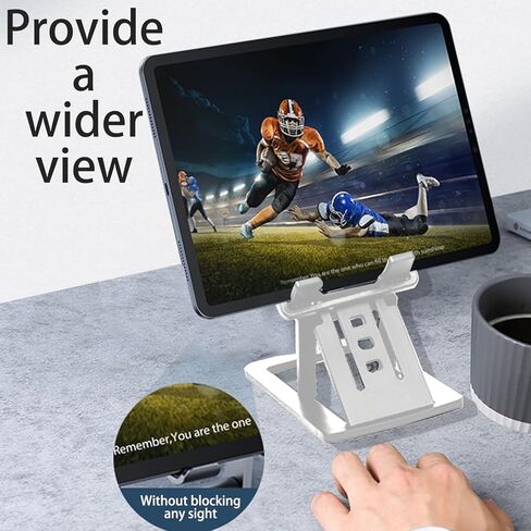 حامل الهاتف الخليوي ، حامل هاتف السفر القابل للطي وقابلية نقل الزاوية القابلة للتعديل ، متوافق مع جميع الهواتف المحمولة اللوحي ، قاعدة مستقرة وغير قابلة للانزلاق (أسود) in Kuwait