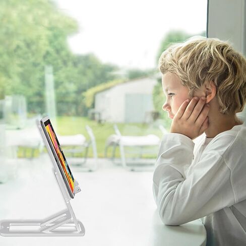 حامل الهاتف الخليوي ، حامل هاتف السفر القابل للطي وقابلية نقل الزاوية القابلة للتعديل ، متوافق مع جميع الهواتف المحمولة اللوحي ، قاعدة مستقرة وغير قابلة للانزلاق (أسود) in Kuwait