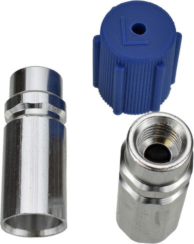 شراء التزويد التلقائي # BAS03012 (5 عدد) M10x1.25 أنثى منخفض الجانب A/C شحن صمام شحن CAPS - ما بعد البيع ل MT0145 ، 59945 ، F3AZ19E762B ، VW 357820795K ، Audi 3578207H PORSCHE 955573100000 in Saudi Arabia