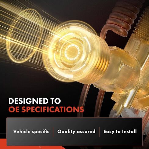 A-Premium A/C صمام التوسع متوافق مع Porsche 911 1978-1992 ، 924 1977-1982 1987-1988 & SAAB 900 1979-1993 ، 9000 1986-1990 & Volkswagen Cabriolet 1985-1993 ، Scirocco 1984-1988 in Saudi Arabia