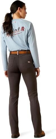 ARIAT Women's Flame Resistant Duralight Ripstop Straight Pant in Saudi Arabia