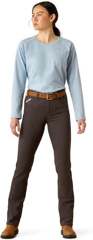 ARIAT Women's Flame Resistant Duralight Ripstop Straight Pant in Saudi Arabia