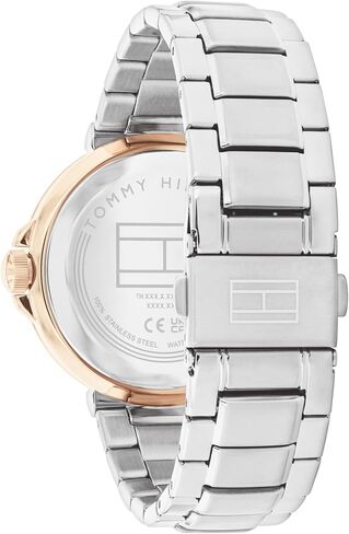 Tommy Hilfiger Women's Quartz Multifunction Watch - Stainless Steel Bracelet - 5ATM/50 Meters Water Resistance - Premium Fashion, Timeless Elegance - Gift for Her - 38mm in Saudi Arabia