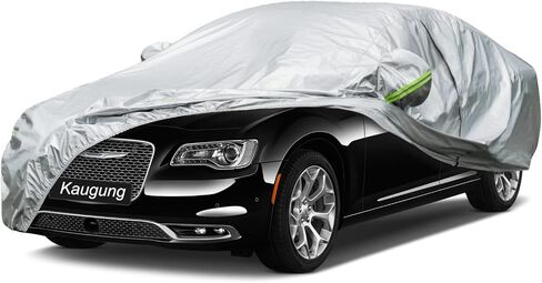 غطاء سيارة Oxford Sedan Cover Custom Fit Chrysler 300 (2004-2025) ، مقاوم للماء كل الطقس مع باب السوستة ، حماية من الثلوج لأغبار الشمس. (من مستودع الولايات المتحدة ، وصول في غضون 3-7 أيام) in Kuwait