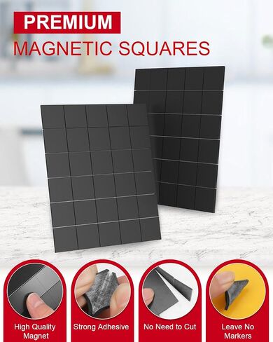 Magnet Dots Round Magnetic with Adhesive Backing, Peel and Stick Magnets Sheets for Home, School, Office, Crafts, DIY, Art Projects, 150 PCS (0.8’’ x 0.8’’ x 0.08’’) in Saudi Arabia
