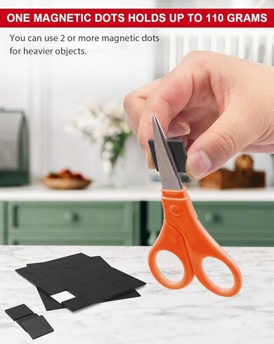 Magnet Dots Round Magnetic with Adhesive Backing, Peel and Stick Magnets Sheets for Home, School, Office, Crafts, DIY, Art Projects, 150 PCS (0.8’’ x 0.8’’ x 0.08’’) in Saudi Arabia