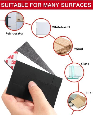 Magnet Dots Round Magnetic with Adhesive Backing, Peel and Stick Magnets Sheets for Home, School, Office, Crafts, DIY, Art Projects, 150 PCS (0.8’’ x 0.8’’ x 0.08’’) in Saudi Arabia