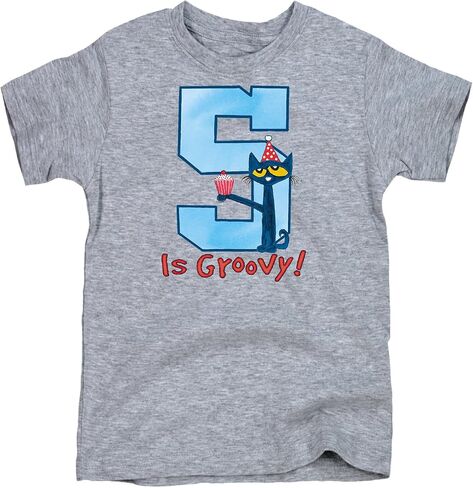 Pete the Cat 5Th Birthday Boys - Youth Short Sleeve Tee in Saudi Arabia