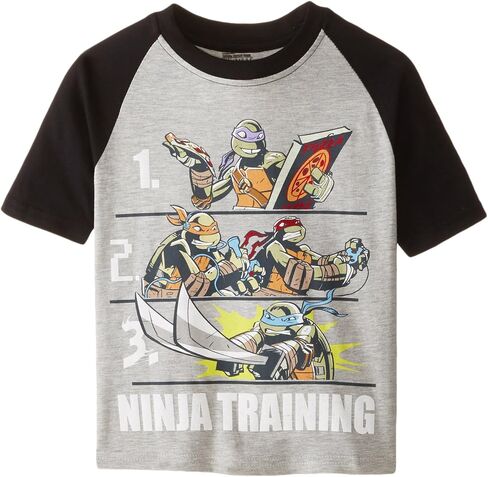 Nickelodeon Little Boys 'Teenage Mutant Ninja Turtles Group Shot Raglan Tee in Saudi Arabia