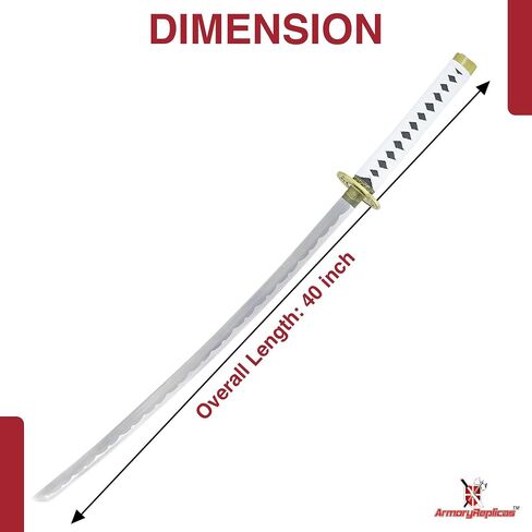 Armory Replicas ™ - Ultimate Devil May Cry Sword Collection: Vergil's Yamato ، Dante's Rebellion Claymore & Nero's Red Queen Swords - Japanese Katana Mastery & Heirloom Quality in Kuwait