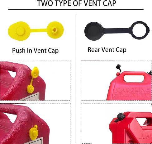 Gas Can Spout Replacement Universal Kit Flexible Fuel Tank Pour Nozzle with Gaskets Vent Cap Base Cap Drill Bit for Most of Old Style Gas Can Water Jug 1 2 5 Gallon White in Kuwait
