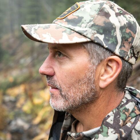 First Lite Lo-Pro Hat - Lightweight Durable Strapback Camo Hunting Cap in Kuwait