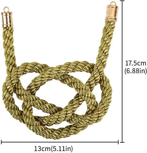 جديد VIP Charm Junction Produce JDM Fusa White Kiku JP Knot Gold Kin Tsuna Rope in Saudi Arabia