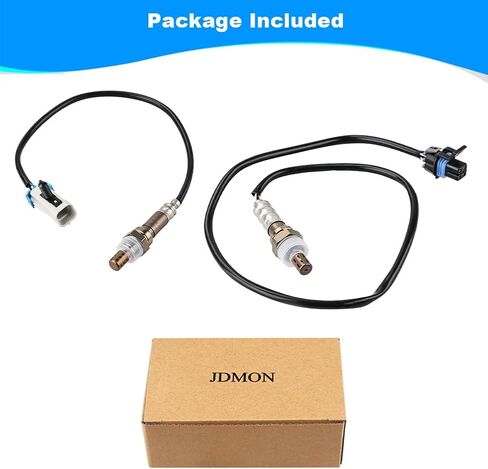 مستشعر O2 Oxygen JDMON 2PCS O2 في اتجاه المنبع والبديل لأسفل لشيفروليه HHR COBALT 2.2L 2.4L L4 2007 2008 2008 2010 2010 2011 متوافق مع 234-4668 ، 234-4066 ، 12569429 ، 12573005 ، 12568221 ، 12578576 in Saudi Arabia