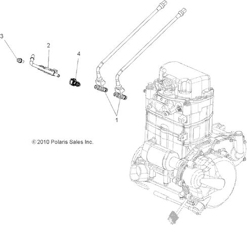 Polaris Ranger Fitting Clop ، Part 7052438 ، Qty 1 ، Qty 1 in Saudi Arabia
