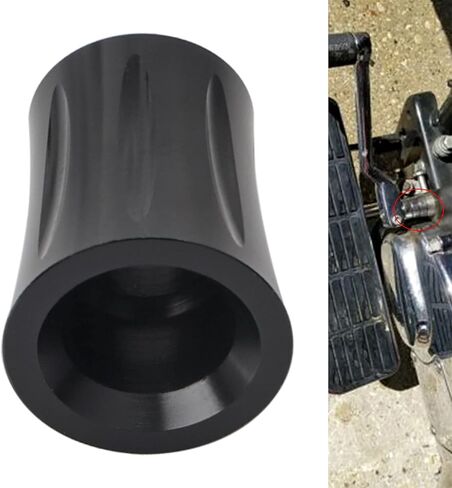Aluminum Heel Shifter Eliminator Shaft Spacer for Harley Touring Electra Road Street Glide Road King Tour Glide Black in Saudi Arabia