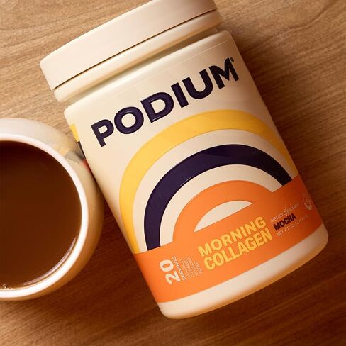 Podium Nutrition, Morning Collagen, Sweet Cream, 20 Servings, Collagen Protein, Gluten Free, Soy Free in Kuwait
