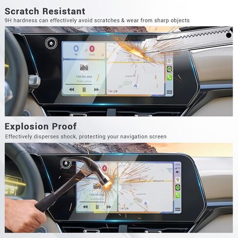 YEE PIN 2025 Chevy Equinox Screen Protector for Chevy Equinox 2025 Accessories, 11-inch Driver Information Center Screen Cover for Chevrolet Equinox 2025 LT/RS/Activ Screen Protector Tempered Glass in Saudi Arabia