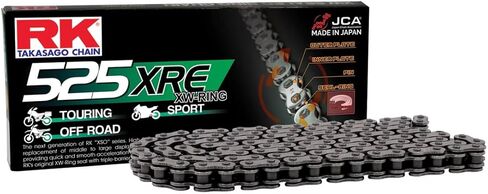 سلسلة سباق RK 525xre-114 Steel 114 Link XW Ring Stain مع رابط التوصيل in Saudi Arabia
