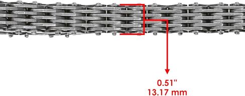 Caltric Silent Chain Compatible with Polaris Sportsman SP 850 2015 2016 2017 2018 2019 in Saudi Arabia