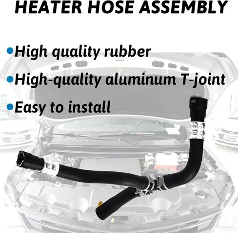 مجموعة خرطوم سخان HVAC متوافقة مع Buick Enclave GMC Acadia وChevrolet Traverse 2007-2017 رقم الجزء البديل لخرطوم سخان المحرك المتوافق 20765678 25862087 25862088 626-562 in Kuwait