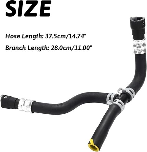 مجموعة خرطوم سخان HVAC متوافقة مع Buick Enclave GMC Acadia وChevrolet Traverse 2007-2017 رقم الجزء البديل لخرطوم سخان المحرك المتوافق 20765678 25862087 25862088 626-562 in Kuwait