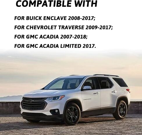 مجموعة خرطوم سخان HVAC متوافقة مع Buick Enclave GMC Acadia وChevrolet Traverse 2007-2017 رقم الجزء البديل لخرطوم سخان المحرك المتوافق 20765678 25862087 25862088 626-562 in Kuwait