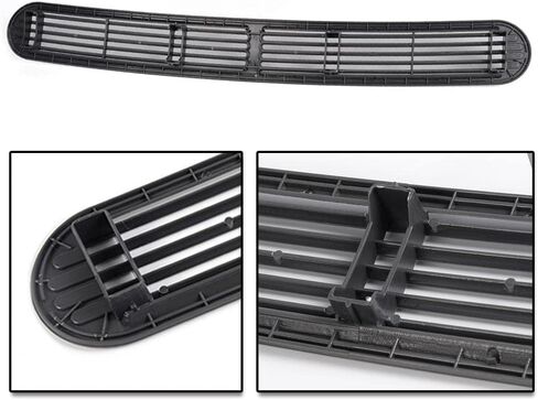 G-plus dash dash defrost vent grille لوحة أسود متوافق مع GMC Jimmy Oldsmobile Bravada 1998-2001/Fit Chevy Blazer 1998-2005/fit 2004 GMC Sonoma/Fit Chevy S10 1998-2004 in Kuwait