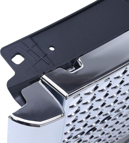 شواية Kuafu الأمامية العلوية والسفلية متوافقة مع 2007-2013 GMC Sierra 1500 Denali Pumper Grille Chrome Slvery in Saudi Arabia