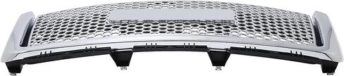 شواية Kuafu الأمامية العلوية والسفلية متوافقة مع 2007-2013 GMC Sierra 1500 Denali Pumper Grille Chrome Slvery in Saudi Arabia