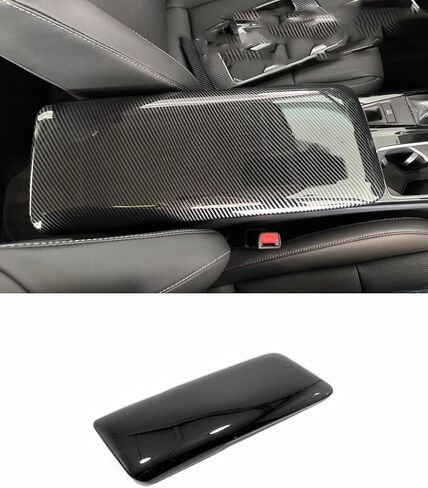 Car Accessories Fit for Toyota Camry 9th Gen 2025 2026 Armrest Box Cover Trim Central Console Armrest Box Protector Interior Car Accessories ABS 1PC (Glossy Black Style) in Saudi Arabia