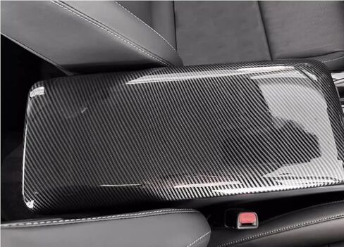 Car Accessories Fit for Toyota Camry 9th Gen 2025 2026 Armrest Box Cover Trim Central Console Armrest Box Protector Interior Car Accessories ABS 1PC (Glossy Black Style) in Kuwait