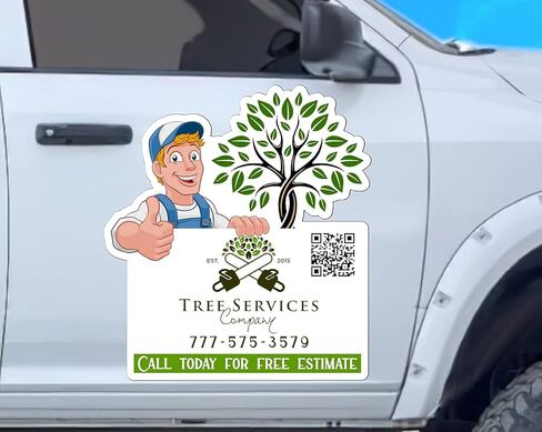 علامة مغناطيس السيارة الشخصية | شعار مخصص لشاحنة سيارة سيارتك | أعلن عن عملك | طبعت بشكل احترافي | نص الصورة in Kuwait