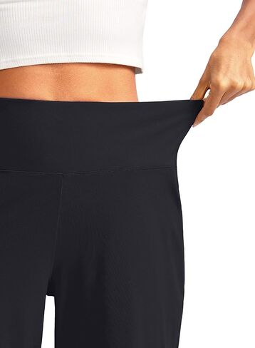 G Gradual Women's 12" Bermuda Long Shorts with Pockets High Waisted Stretch Knee Length Shorts for Women Summer Walking in Kuwait