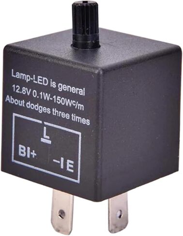 1 PC 12V 3-DO-Pin LED مرحل فلاش قابلة للتعديل للسيارة لضوء الإشارة CF13 in Kuwait